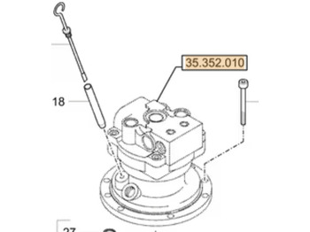 Kääntömoottori CASE