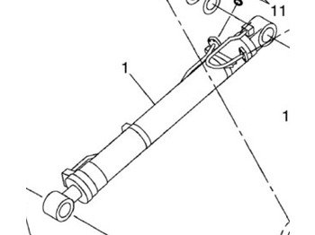Hydraulisylinteri CASE