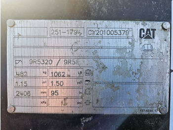 Kuormaajan kauha CATERPILLAR