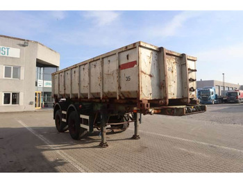 Konttialus/ Vaihtokuormatilat puoliperävaunu Pacton Containerchassis w. Steelbox/Stahlcontainer: kuva Konttialus/ Vaihtokuormatilat puoliperävaunu Pacton Containerchassis w. Steelbox/Stahlcontainer