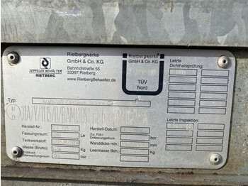 Varastosäiliö IBC Rietberg 1000 liter IBC Dieseltank Gegalvaniseerd: kuva Varastosäiliö IBC Rietberg 1000 liter IBC Dieseltank Gegalvaniseerd