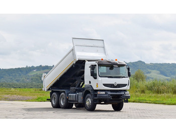 Kippiauto kuorma-auto RENAULT Kerax 410