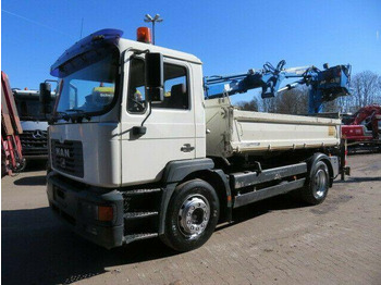 Kippiauto kuorma-auto MAN