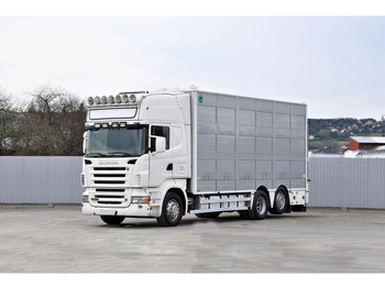 Eläinten kuljetus kuorma-auto SCANIA R 500