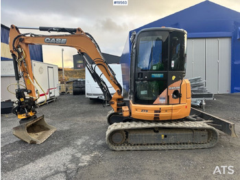 Kaivuri Case CX50B gravemaskin m/ rototilt, hammer, klype og 3 skuffer. Lavt timetall!: kuva Kaivuri Case CX50B gravemaskin m/ rototilt, hammer, klype og 3 skuffer. Lavt timetall!