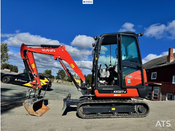 Minikuormaaja KUBOTA KX027-4