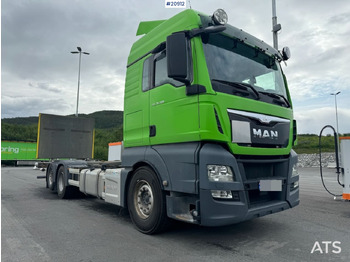 Konttialus/ Vaihtokuormatilat kuorma-auto MAN TGX 26.500