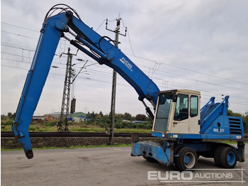 Pyöräalustainen kaivinkone FUCHS