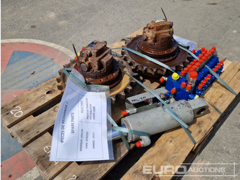 Varaosat - Kaivuri Pallet of Final Drives, Hydraulic Cylinder, Distribution Block to suit Volvo ECR25D: kuva Varaosat - Kaivuri Pallet of Final Drives, Hydraulic Cylinder, Distribution Block to suit Volvo ECR25D