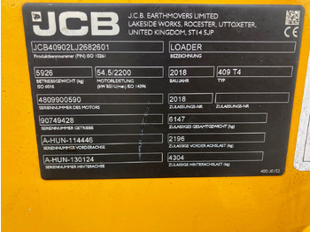 Kuormaaja JCB Radlader Typ 409: kuva Kuormaaja JCB Radlader Typ 409