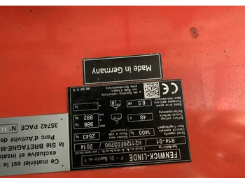 Työntömastotrukki Linde R14-01: kuva Työntömastotrukki Linde R14-01