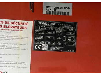 Työntömastotrukki Linde R14-01: kuva Työntömastotrukki Linde R14-01