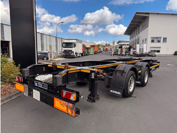 Konttialus/ Vaihtokuormatilat perävaunu Kögel ZW 18 Lafette SAF Achsen 15.910kg Nutzlast: kuva Konttialus/ Vaihtokuormatilat perävaunu Kögel ZW 18 Lafette SAF Achsen 15.910kg Nutzlast