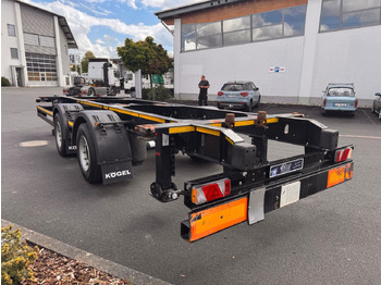 Konttialus/ Vaihtokuormatilat perävaunu Kögel ZW 18 Lafette SAF Achsen 15.910kg Nutzlast: kuva Konttialus/ Vaihtokuormatilat perävaunu Kögel ZW 18 Lafette SAF Achsen 15.910kg Nutzlast