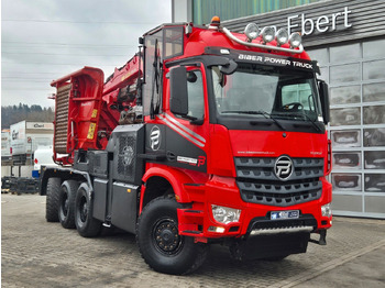 Nosturiauto Mercedes-Benz TUROX 8x8 Eschlböck Biber 92 Holzhacker / 1.512h: kuva Nosturiauto Mercedes-Benz TUROX 8x8 Eschlböck Biber 92 Holzhacker / 1.512h