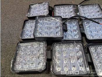 Korjaamolaitteet Unused LED Work Lights, 48w, 12V/24V, Adjustable Bracket, IP67 Waterproof, 6000k White (10 of): kuva Korjaamolaitteet Unused LED Work Lights, 48w, 12V/24V, Adjustable Bracket, IP67 Waterproof, 6000k White (10 of)