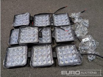 Korjaamolaitteet Unused LED Work Lights, 48w, 12V/24V, Adjustable Bracket, IP67 Waterproof, 6000k White (10 of): kuva Korjaamolaitteet Unused LED Work Lights, 48w, 12V/24V, Adjustable Bracket, IP67 Waterproof, 6000k White (10 of)