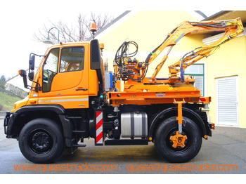 Kunnallis-/ Erikoisajoneuvot UNIMOG Unimog U 400/TÜV/Hydrostat/Mähtür +MULAG MHU 800: kuva Kunnallis-/ Erikoisajoneuvot UNIMOG Unimog U 400/TÜV/Hydrostat/Mähtür +MULAG MHU 800