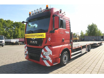Lava-kuorma-auto MAN TG-X 24.500 6x2-4 LL-U Pritsche Maschinentranspo: kuva Lava-kuorma-auto MAN TG-X 24.500 6x2-4 LL-U Pritsche Maschinentranspo