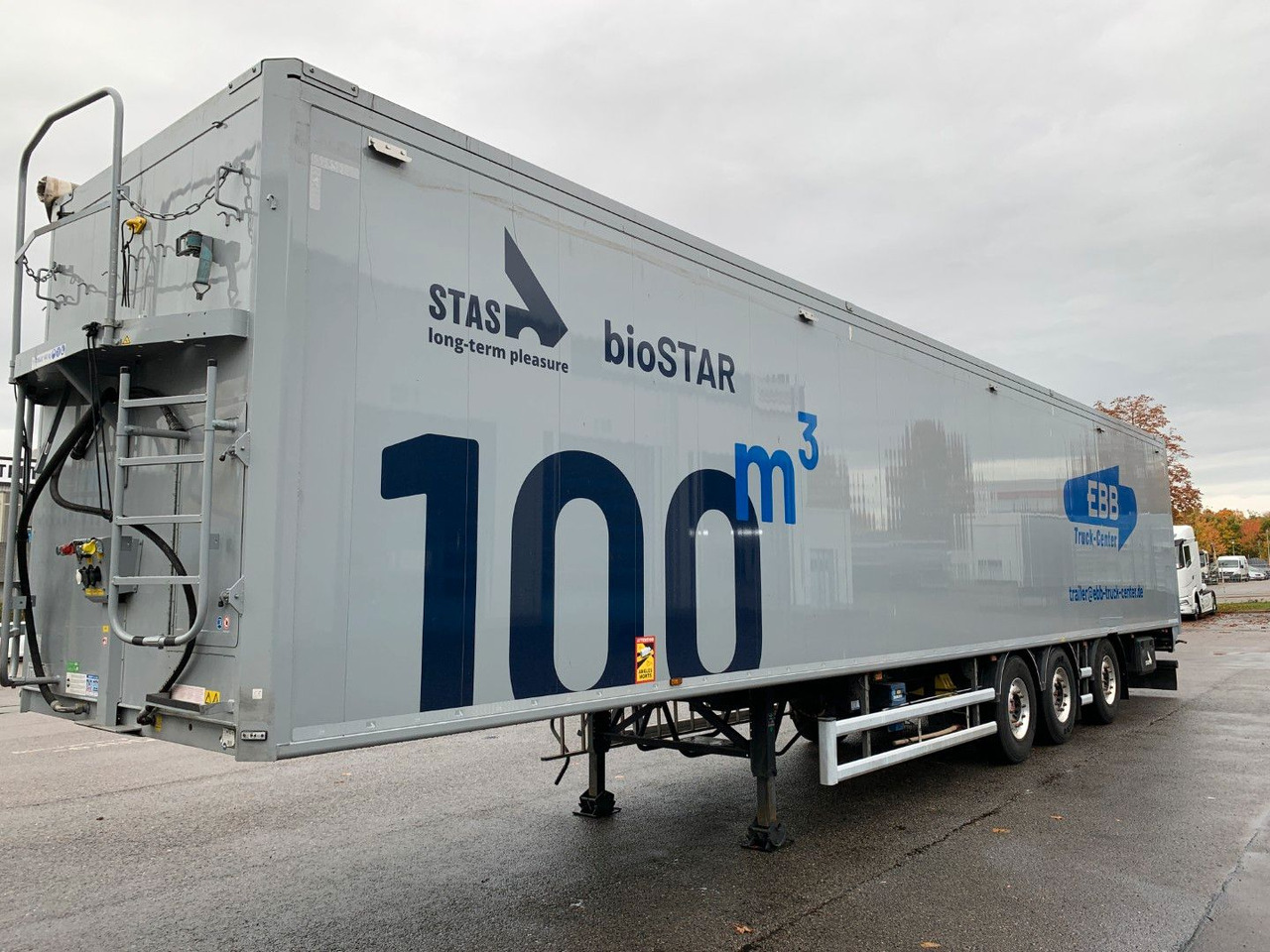 Stas bioSTAR ca 100 cbm 14,9 m Innenlänge - Moving floor puoliperävaunu: kuva Stas bioSTAR ca 100 cbm 14,9 m Innenlänge - Moving floor puoliperävaunu Stas bioSTAR ca 100 cbm 14,9 m Innenlänge - Moving floor puoliperävaunu: kuva Stas bioSTAR ca 100 cbm 14,9 m Innenlänge - Moving floor puoliperävaunu