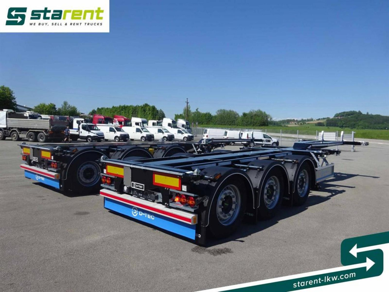 D-TEC Flexitrailer LS Containerchassis ADR - Konttialus/ Vaihtokuormatilat puoliperävaunu: kuva D-TEC Flexitrailer LS Containerchassis ADR - Konttialus/ Vaihtokuormatilat puoliperävaunu D-TEC Flexitrailer LS Containerchassis ADR - Konttialus/ Vaihtokuormatilat puoliperävaunu: kuva D-TEC Flexitrailer LS Containerchassis ADR - Konttialus/ Vaihtokuormatilat puoliperävaunu