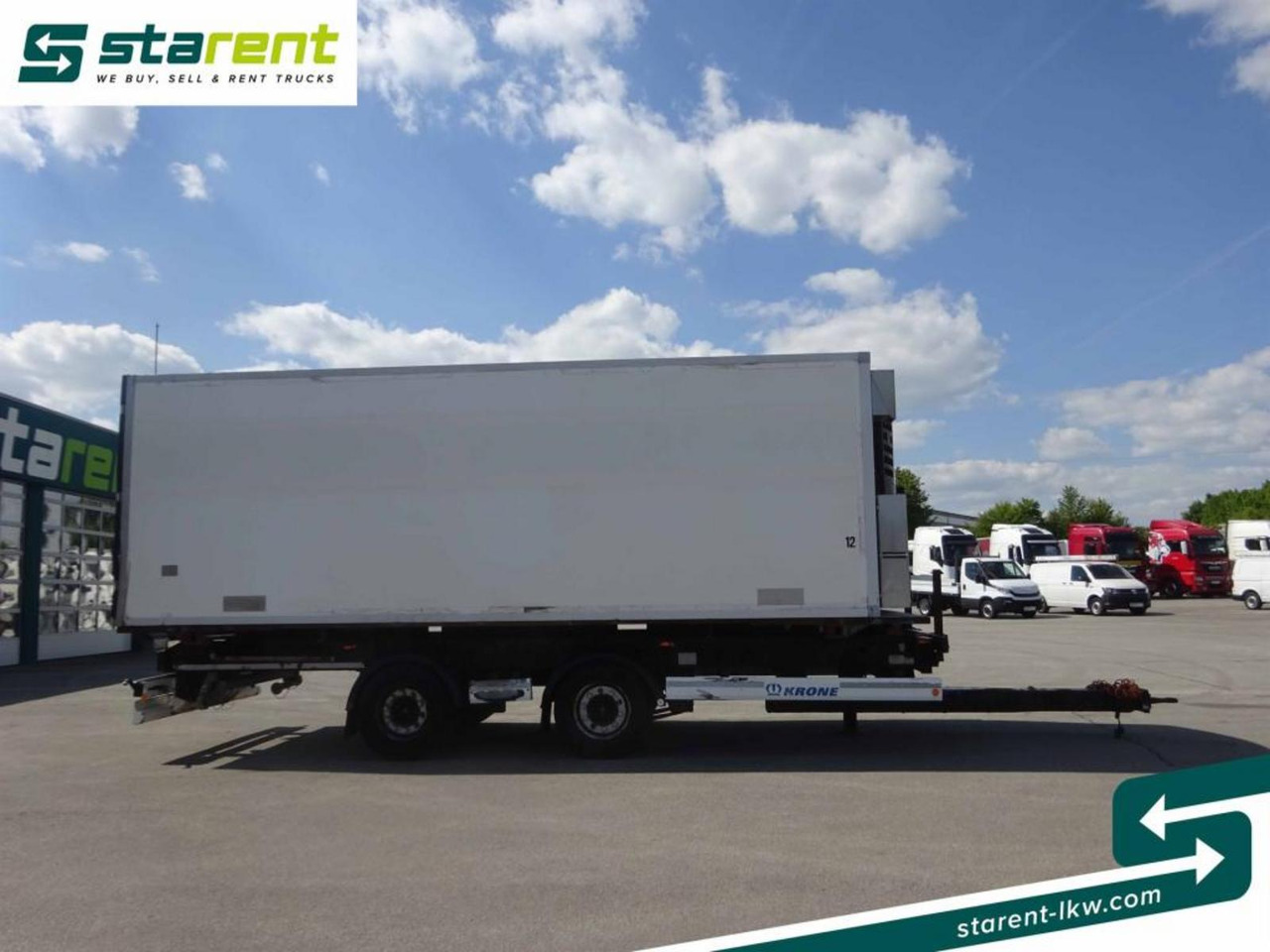Krone Jumbotandemlafette, BDF - Wechselrahmen - Refrigeraattori perävaunu: kuva Krone Jumbotandemlafette, BDF - Wechselrahmen - Refrigeraattori perävaunu Krone Jumbotandemlafette, BDF - Wechselrahmen - Refrigeraattori perävaunu: kuva Krone Jumbotandemlafette, BDF - Wechselrahmen - Refrigeraattori perävaunu