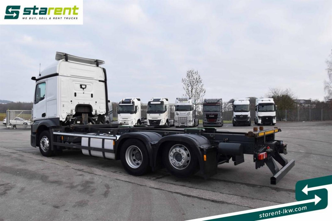 Konttialus/ Vaihtokuormatilat kuorma-auto Mercedes Benz Actros 2645L Retarder Mirror Cam NAVI Liftachse: kuva Konttialus/ Vaihtokuormatilat kuorma-auto Mercedes Benz Actros 2645L Retarder Mirror Cam NAVI Liftachse