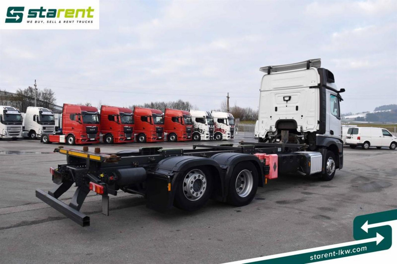 Konttialus/ Vaihtokuormatilat kuorma-auto Mercedes Benz Actros 2645L Retarder Mirror Cam NAVI Liftachse: kuva Konttialus/ Vaihtokuormatilat kuorma-auto Mercedes Benz Actros 2645L Retarder Mirror Cam NAVI Liftachse