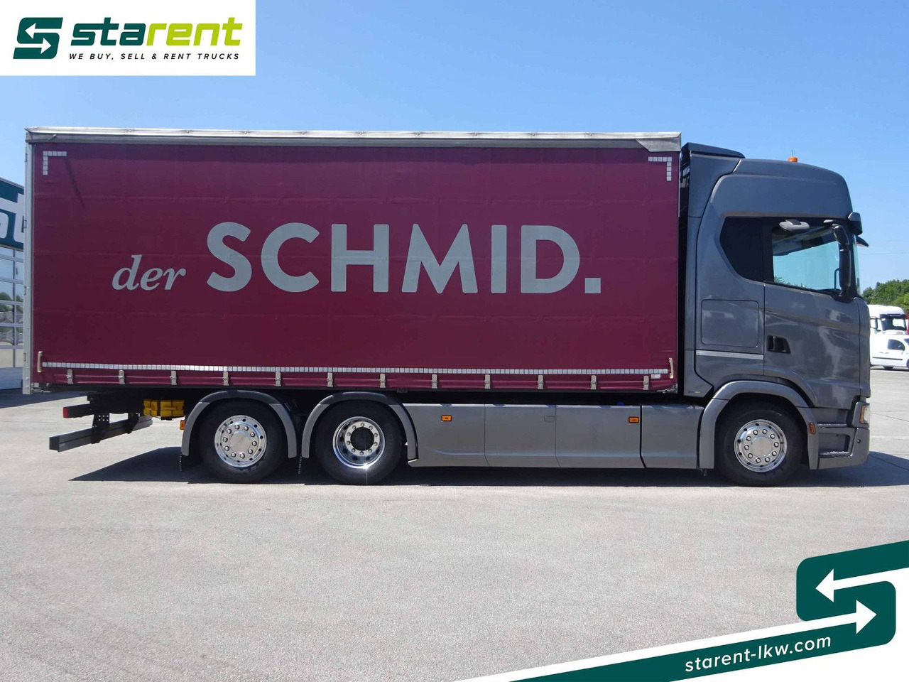Scania S500 Planen Aufbau Schwarzmüller 6x2, Standklima - Pressukapelli kuorma-auto: kuva Scania S500 Planen Aufbau Schwarzmüller 6x2, Standklima - Pressukapelli kuorma-auto Scania S500 Planen Aufbau Schwarzmüller 6x2, Standklima - Pressukapelli kuorma-auto: kuva Scania S500 Planen Aufbau Schwarzmüller 6x2, Standklima - Pressukapelli kuorma-auto