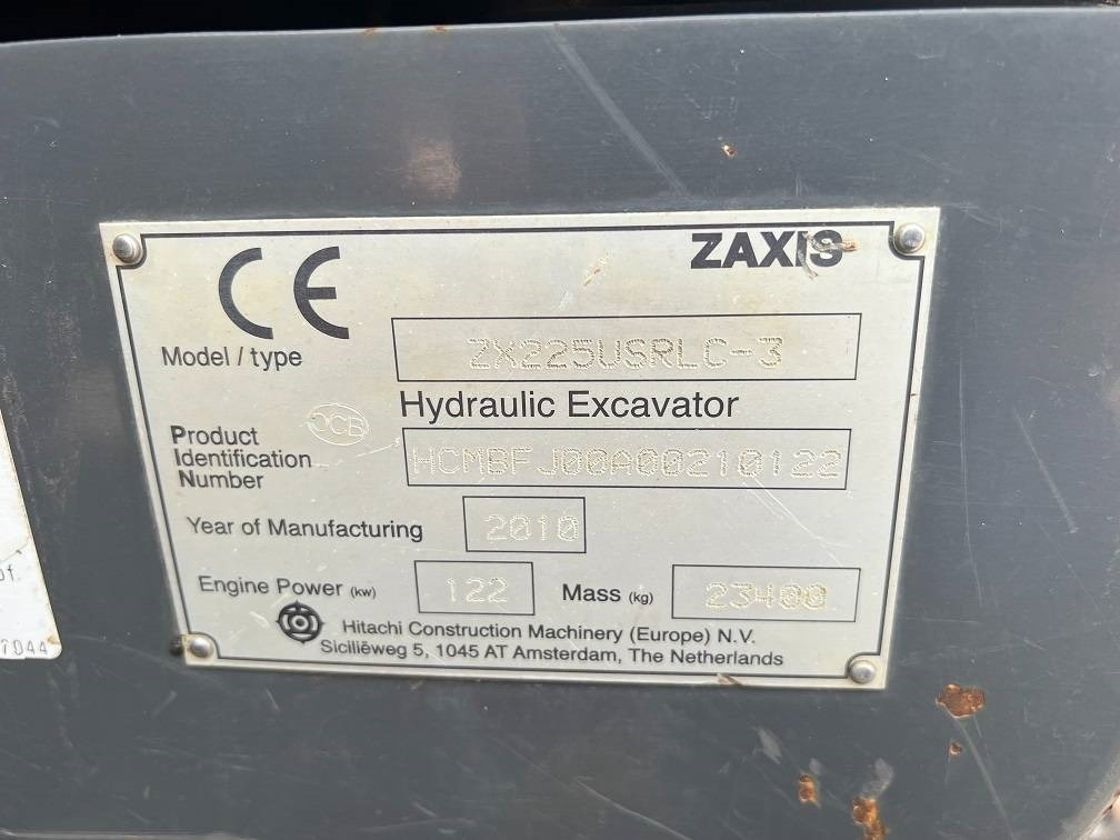Hitachi ZX 225 USR LC-3 - Telakaivukone: kuva Hitachi ZX 225 USR LC-3 - Telakaivukone Hitachi ZX 225 USR LC-3 - Telakaivukone: kuva Hitachi ZX 225 USR LC-3 - Telakaivukone