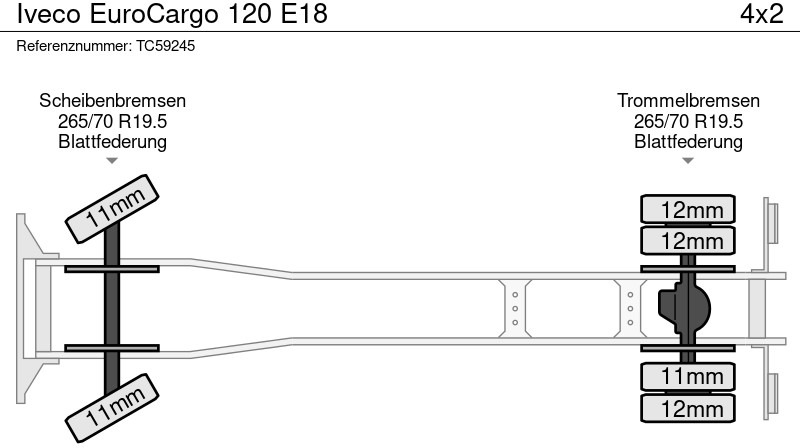Iveco EuroCargo 120 E18 - Kuorma-auto alusta: kuva Iveco EuroCargo 120 E18 - Kuorma-auto alusta Iveco EuroCargo 120 E18 - Kuorma-auto alusta: kuva Iveco EuroCargo 120 E18 - Kuorma-auto alusta