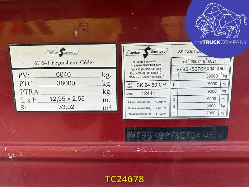 SPITZER 59000 - Säiliöpuoliperävaunu: kuva SPITZER 59000 - Säiliöpuoliperävaunu SPITZER 59000 - Säiliöpuoliperävaunu: kuva SPITZER 59000 - Säiliöpuoliperävaunu