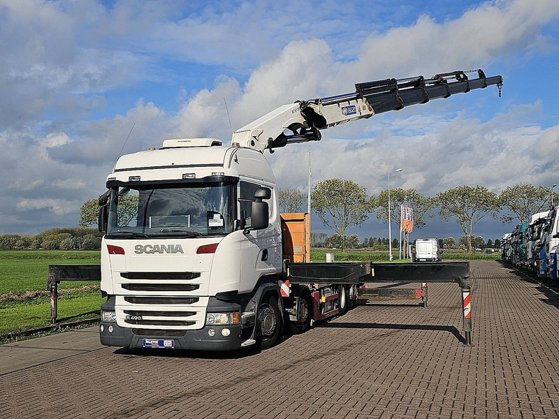 Scania R490 - Lava-kuorma-auto, Nosturiauto: kuva Scania R490 - Lava-kuorma-auto, Nosturiauto Scania R490 - Lava-kuorma-auto, Nosturiauto: kuva Scania R490 - Lava-kuorma-auto, Nosturiauto