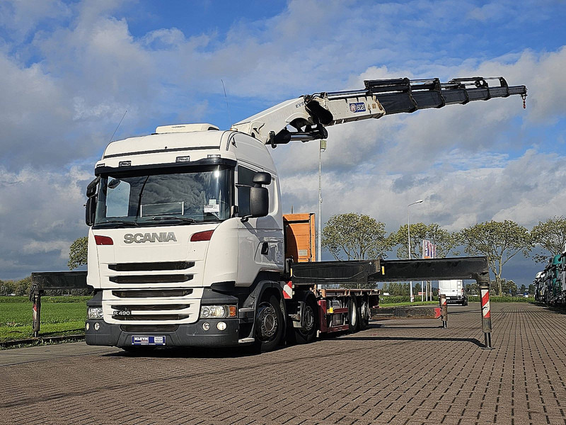 Scania R490 - Lava-kuorma-auto, Nosturiauto: kuva Scania R490 - Lava-kuorma-auto, Nosturiauto Scania R490 - Lava-kuorma-auto, Nosturiauto: kuva Scania R490 - Lava-kuorma-auto, Nosturiauto
