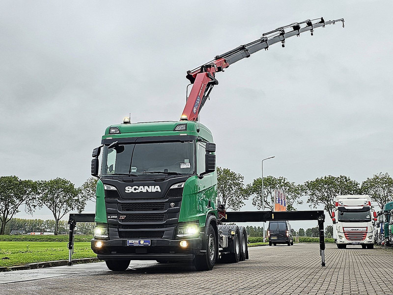 Scania R450 6X4 HMF 2320 K6 - Vetopöytäauto: kuva Scania R450 6X4 HMF 2320 K6 - Vetopöytäauto Scania R450 6X4 HMF 2320 K6 - Vetopöytäauto: kuva Scania R450 6X4 HMF 2320 K6 - Vetopöytäauto