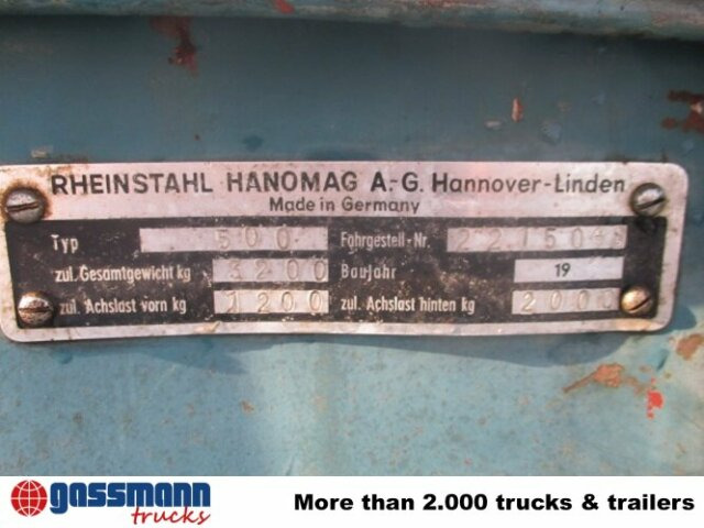 Hanomag Granit 500 - Traktori: kuva Hanomag Granit 500 - Traktori Hanomag Granit 500 - Traktori: kuva Hanomag Granit 500 - Traktori