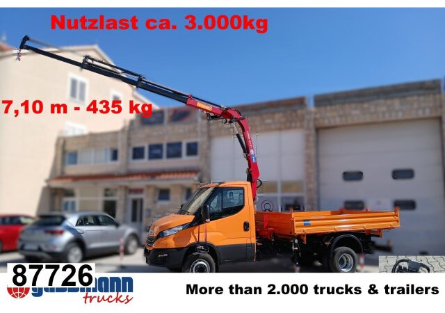 Iveco Daily 70C18H 4x2 mit Kran HMF 340-K3, Funk - Kippiauto kuorma-auto, Nosturiauto: kuva Iveco Daily 70C18H 4x2 mit Kran HMF 340-K3, Funk - Kippiauto kuorma-auto, Nosturiauto Iveco Daily 70C18H 4x2 mit Kran HMF 340-K3, Funk - Kippiauto kuorma-auto, Nosturiauto: kuva Iveco Daily 70C18H 4x2 mit Kran HMF 340-K3, Funk - Kippiauto kuorma-auto, Nosturiauto