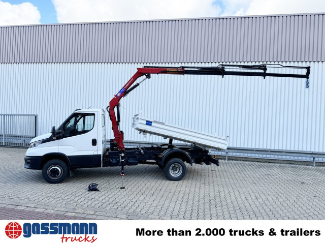 Iveco Daily 70C18H 4x2 mit Kran HMF 340-K3, Funk - Kippiauto kuorma-auto, Nosturiauto: kuva Iveco Daily 70C18H 4x2 mit Kran HMF 340-K3, Funk - Kippiauto kuorma-auto, Nosturiauto Iveco Daily 70C18H 4x2 mit Kran HMF 340-K3, Funk - Kippiauto kuorma-auto, Nosturiauto: kuva Iveco Daily 70C18H 4x2 mit Kran HMF 340-K3, Funk - Kippiauto kuorma-auto, Nosturiauto