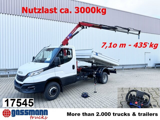 Iveco Daily 70C18H 4x2 mit Kran HMF 340-K3, Funk - Kippiauto kuorma-auto, Nosturiauto: kuva Iveco Daily 70C18H 4x2 mit Kran HMF 340-K3, Funk - Kippiauto kuorma-auto, Nosturiauto Iveco Daily 70C18H 4x2 mit Kran HMF 340-K3, Funk - Kippiauto kuorma-auto, Nosturiauto: kuva Iveco Daily 70C18H 4x2 mit Kran HMF 340-K3, Funk - Kippiauto kuorma-auto, Nosturiauto