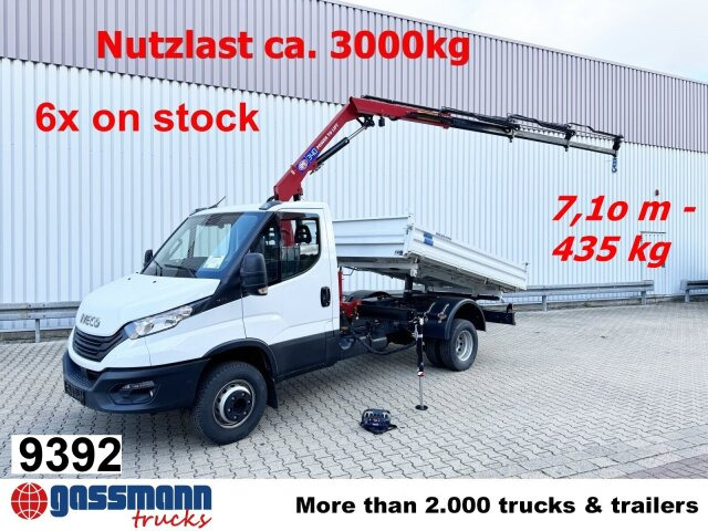 Iveco Daily 70C18H 4x2 mit Kran HMF 340-K3, Funk - Kippiauto kuorma-auto, Nosturiauto: kuva Iveco Daily 70C18H 4x2 mit Kran HMF 340-K3, Funk - Kippiauto kuorma-auto, Nosturiauto Iveco Daily 70C18H 4x2 mit Kran HMF 340-K3, Funk - Kippiauto kuorma-auto, Nosturiauto: kuva Iveco Daily 70C18H 4x2 mit Kran HMF 340-K3, Funk - Kippiauto kuorma-auto, Nosturiauto