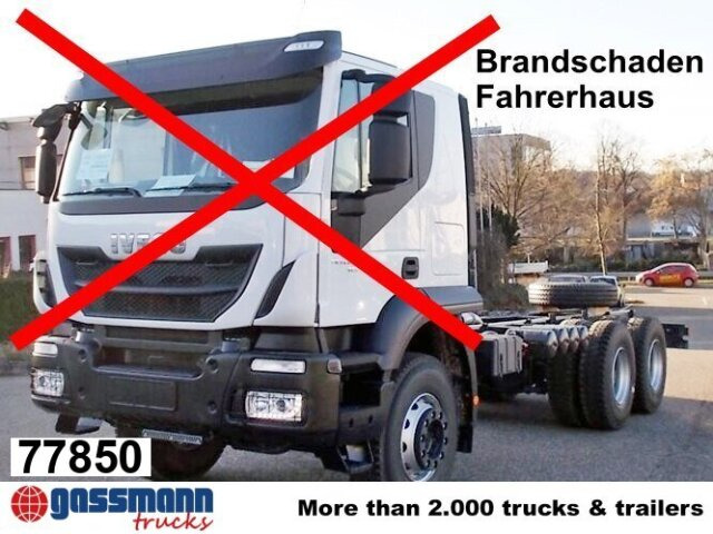 Iveco Trakker AD260T45 6x4, BRANDSCHADEN FAHRERHAUS! - Kuorma-auto alusta: kuva Iveco Trakker AD260T45 6x4, BRANDSCHADEN FAHRERHAUS! - Kuorma-auto alusta Iveco Trakker AD260T45 6x4, BRANDSCHADEN FAHRERHAUS! - Kuorma-auto alusta: kuva Iveco Trakker AD260T45 6x4, BRANDSCHADEN FAHRERHAUS! - Kuorma-auto alusta
