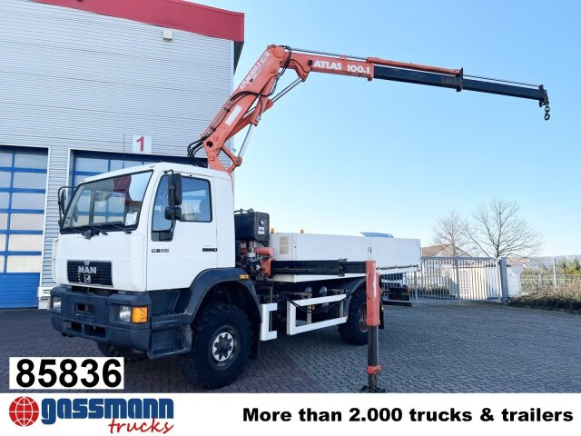 MAN 14.224 LAC 4x4 BB mit Kran Atlas 100.1 - Lava-kuorma-auto, Nosturiauto: kuva MAN 14.224 LAC 4x4 BB mit Kran Atlas 100.1 - Lava-kuorma-auto, Nosturiauto MAN 14.224 LAC 4x4 BB mit Kran Atlas 100.1 - Lava-kuorma-auto, Nosturiauto: kuva MAN 14.224 LAC 4x4 BB mit Kran Atlas 100.1 - Lava-kuorma-auto, Nosturiauto