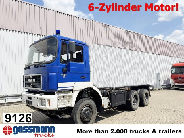 MAN 27.403 6x6 BB, EX-THW - Kuorma-auto alusta: kuva MAN 27.403 6x6 BB, EX-THW - Kuorma-auto alusta MAN 27.403 6x6 BB, EX-THW - Kuorma-auto alusta: kuva MAN 27.403 6x6 BB, EX-THW - Kuorma-auto alusta