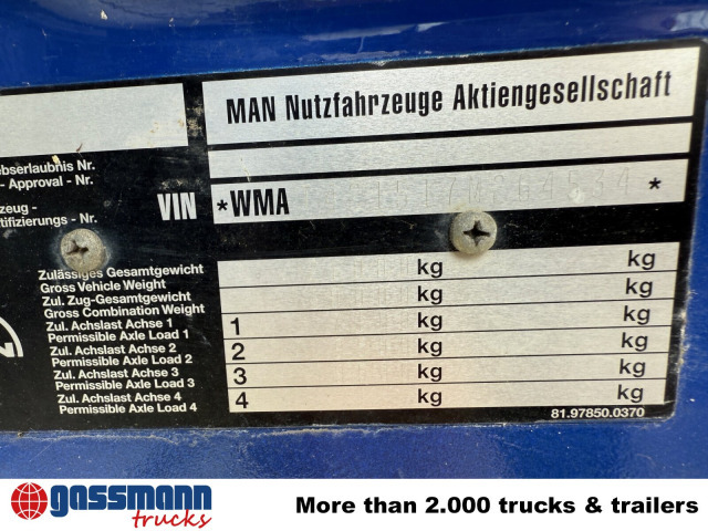 MAN 27.403 6x6 BB, EX-THW - Kuorma-auto alusta: kuva MAN 27.403 6x6 BB, EX-THW - Kuorma-auto alusta MAN 27.403 6x6 BB, EX-THW - Kuorma-auto alusta: kuva MAN 27.403 6x6 BB, EX-THW - Kuorma-auto alusta