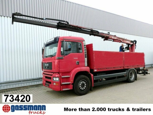 MAN TGA 18.360 4x2, Baustoff, Kran ATLAS 125.1 - Lava-kuorma-auto, Nosturiauto: kuva MAN TGA 18.360 4x2, Baustoff, Kran ATLAS 125.1 - Lava-kuorma-auto, Nosturiauto MAN TGA 18.360 4x2, Baustoff, Kran ATLAS 125.1 - Lava-kuorma-auto, Nosturiauto: kuva MAN TGA 18.360 4x2, Baustoff, Kran ATLAS 125.1 - Lava-kuorma-auto, Nosturiauto