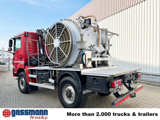 Nosturiauto MAN TGM 13.250/340 4X4 BL, Kran Hiab 026 T-3,: kuva Nosturiauto MAN TGM 13.250/340 4X4 BL, Kran Hiab 026 T-3,