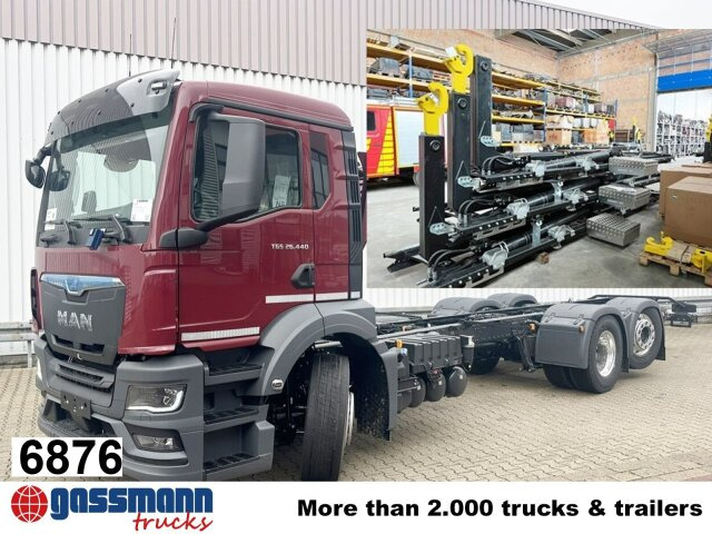 MAN TGS 26.440 6x2-4 LL CH, Lenk-/Liftachse, Navi, - Kuorma-auto alusta: kuva MAN TGS 26.440 6x2-4 LL CH, Lenk-/Liftachse, Navi, - Kuorma-auto alusta MAN TGS 26.440 6x2-4 LL CH, Lenk-/Liftachse, Navi, - Kuorma-auto alusta: kuva MAN TGS 26.440 6x2-4 LL CH, Lenk-/Liftachse, Navi, - Kuorma-auto alusta