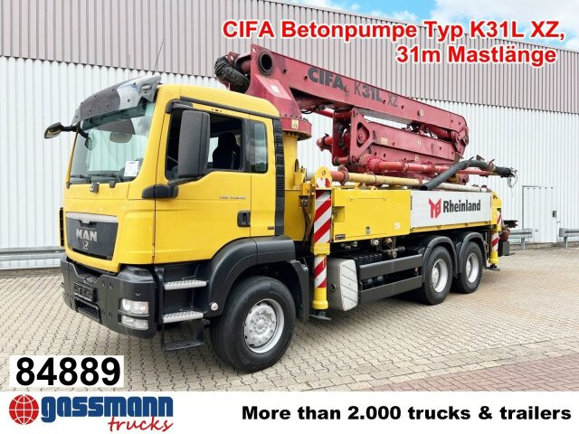 MAN TGS 33.440 6X4 BB, Betonpumpe CIFA K31L XZ, 31m - Betonipumppuauto: kuva MAN TGS 33.440 6X4 BB, Betonpumpe CIFA K31L XZ, 31m - Betonipumppuauto MAN TGS 33.440 6X4 BB, Betonpumpe CIFA K31L XZ, 31m - Betonipumppuauto: kuva MAN TGS 33.440 6X4 BB, Betonpumpe CIFA K31L XZ, 31m - Betonipumppuauto