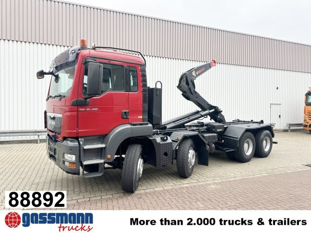 MAN TGS 35.400 8x4 BL, Schub-Knick bis 6,5m - Koukkulava kuorma-auto: kuva MAN TGS 35.400 8x4 BL, Schub-Knick bis 6,5m - Koukkulava kuorma-auto MAN TGS 35.400 8x4 BL, Schub-Knick bis 6,5m - Koukkulava kuorma-auto: kuva MAN TGS 35.400 8x4 BL, Schub-Knick bis 6,5m - Koukkulava kuorma-auto