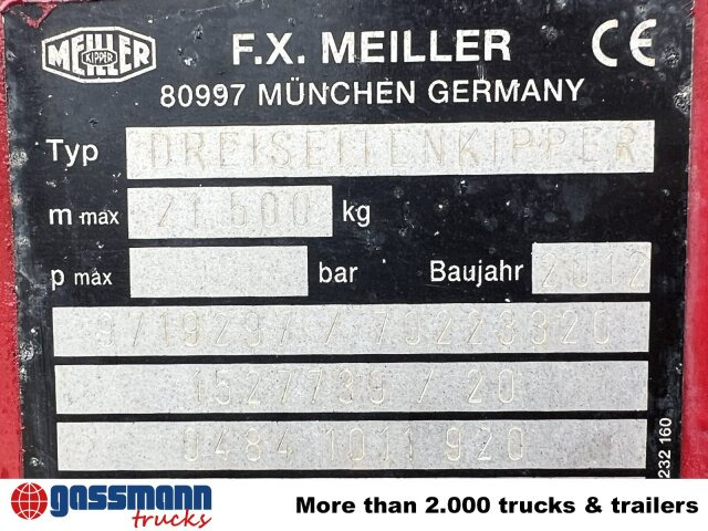 Meiller MEILLER 3-Seiten Kippaufbau, Bordmatik - Päällirakenteet-kippiauto: kuva Meiller MEILLER 3-Seiten Kippaufbau, Bordmatik - Päällirakenteet-kippiauto Meiller MEILLER 3-Seiten Kippaufbau, Bordmatik - Päällirakenteet-kippiauto: kuva Meiller MEILLER 3-Seiten Kippaufbau, Bordmatik - Päällirakenteet-kippiauto